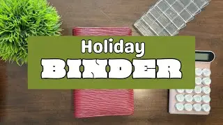 Holiday Binder + Envelope Challenges | Save $45 | Holiday | Savings Challenges | Budgeting