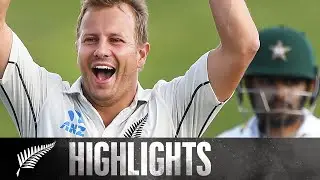 Wickets Tumble on Action Packed Day | HIGHLIGHTS | 2nd Test, Day 2 - BLACKCAPS v Pakistan, 2016