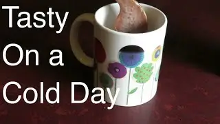 🍫 Chocolate Spoon that makes a nice hot chocolate drink on a Cold Day