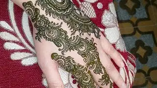 My Secret to Dark Mehndi Stain #longvideoBeginner to Pro! 🎓Advanced MehndiDesignin10Mins#learnmehndi
