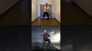 Pop Boogie emote in codm vs real #codmobile #skortz #callofduty #shorts
