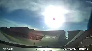 Train? Yes! Sun Simulator? Yes! AWESOME? YES!☀️Black Hole Sun Simulator Above Ohio Track #SunSimLord
