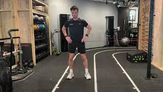Running Drill - Lateral Shuffle (Waist Banded In & Outs)