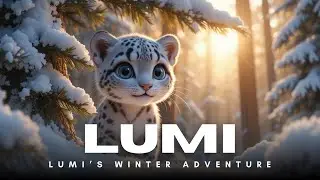 Lumi&rsquo;s Winter Adventure | Cute Snow Leopard Cub in Magical Snowy Forest