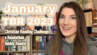 JANUARY TBR 2023🌟Christian reading challenge, readathon, buddy read, pile of possibilities!