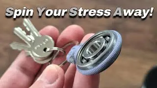 🛑 STOP Fidgeting! DIY One-Arm Paracord Spinner Tutorial!