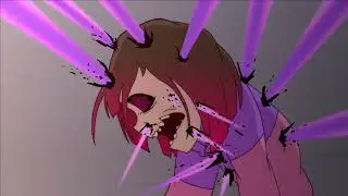Glitchtale - Gaster polychromatism -  but with the voice of AI (@camilacuevas )