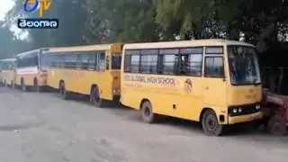 RTA Officers Raids | on Private Vehicles over Fitness | Buses Seized in Jagitial Dist