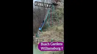 Verbolten! Busch Gardens Williamsburg! Brave the Black Forest! Multi-launch Rollercoaster!