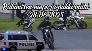ALOTUS MIITISSÄ SETÄ SINISET?? // Riihimäen mopo & piikki miitti 28.06