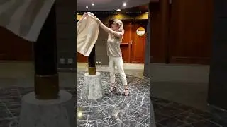 HOW DID SHE DO IT? Female magician performs magic on a Cruise Ship!