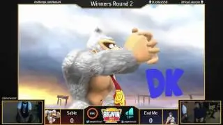 BigWInSmash 14 - Winners Round 3 - Sable (Donkey Kong) v End Me (Marth