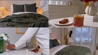 A Cozy Bedroom Reset | Cleaning, Tidying & Banana Bread | Slow Living In Sweden