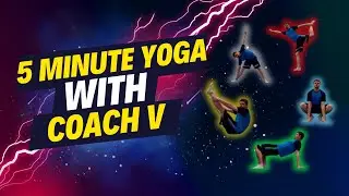 💪 5 Minute Yoga 🧘&zwj;♀️ | Elementary PE Lesson