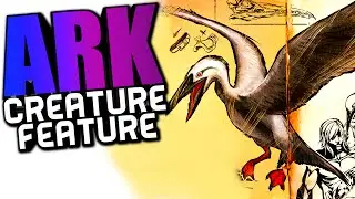 ARK Survival Evolved - ICHTHYORNIS SPOTLIGHT, ARK SEAGULL, FISHING? NEW DINO (ARK Dinosaur Dossiers)