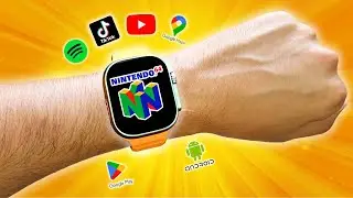 💥 INCREÍBLE la POTENCIA de éste RELOJ BARATO - DT ULTRA 2 Review - Android GPS Spotify Play Store
