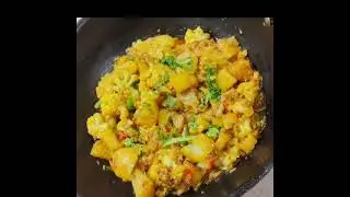 food fusion Aloo Gobi Dhaba Style