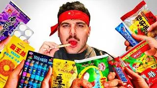 Testing the most unusual sweets from China.