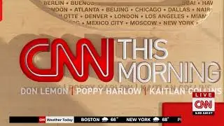 HD | Intro of CNN This Morning - Weekdays with Don Lemon, Poppy Harlow and Kaitlan Collins (2022)