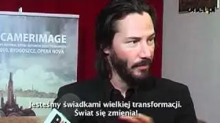 Keanu Reeves (Camerimage short interview)