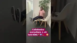 Calisthenics warm up set 35 - #Lsit #biceps #triceps #back #absworkout #workout #MECSMI🤴🏿