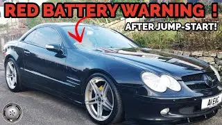 Mercedes Red Battery Warning Visit Workshop! Kingbolen K8 Pro Diagnose & Fix!👍