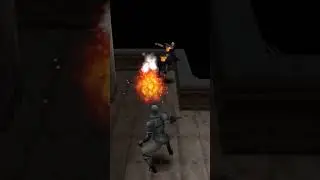 Battle with Onikage 👺👹 Tenchu 1 - PS1 (Retro Game) #shorts