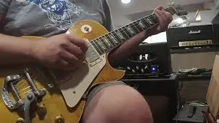 Gibson Historic Makeovers Les Paul with Tyson Tone Precious and Grace into a Swart SST-30 head.