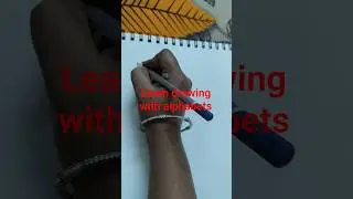 Learndrawing#alphabetdrawing#letterAdrawing#easydrawing#drawingwithletters#kiddrawing#ytshorts#art
