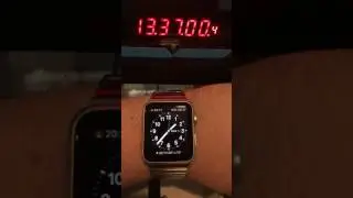 Apple Watch: Accuracy comparison with GPS reference clock (240fps slow-mo)