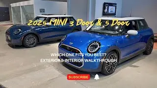 Which MINI is Right for You? 2025 3 Door vs 5 Door Walkaround 