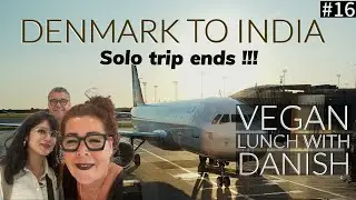 Homemade vegan food by Danes|Denmark to India|Immigration and security-Episode 16