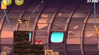 Angry Birds Rio Level 11-4 Smugglers Plane 3 Stars