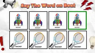 Say The Word on Beat Challenge | PART 4 | Level 1-4 Easy to Insane