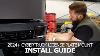 Руководство по установке комплекта для переноса номерного знака Cybertruck