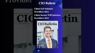 5 Best SAP Solution & Secure WiFi solution providers 2023 | CIO Bulletin Shorts #sap #wifi