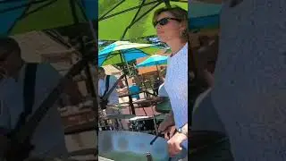 Let&rsquo;s go SUMMER!  Steel drums soca at a waterpark bar!  Doesn&rsquo;t get better!