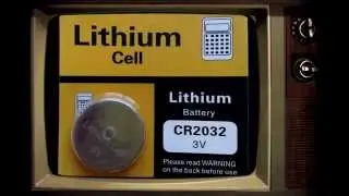 CR2032 V3 Lithium Cell Button Battery