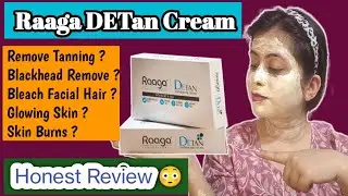 Raaga Professional DETan cream / raaga detan tan removal cream review / pooja's castlee #review 