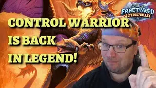 LEGEND Control Warrior deck guide and gameplay (Hearthstone Alterac Valley mini-set)