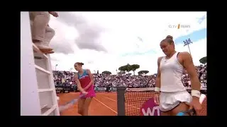 WTA - Rome Open 2018 | Pliskova Attacks Umpire&rsquo;s Chair | Full Drama