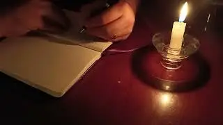 End of the day, journaling with Sailor Procolor 500 Shikisai Hoshikuzu and Moleskyne notebook.