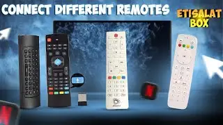 How to Connect a Different Remote to Etisalat Android TV Box | AIR remote setup