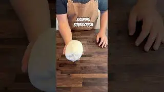 Shaping sourdough bread #shorts
