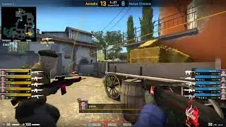 How Astralis Attack Arch Side on Inferno [Astralis vs NaVi @ Blast Premier London]