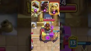 I played with a rune giant deck in clash royale