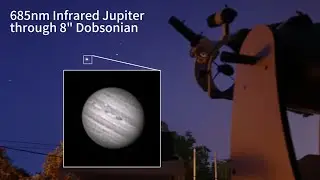 Infrared 685nm Jupiter through 8