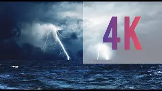THE MOST EXTREME YAAS Storm 4k Footage II India II Great Strom