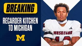 Michigan lands COMMITMENT from in-state Rivals300 EDGE Recarder Kitchen I #goblue