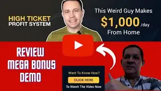 High Ticket Profit System Review ✋WAIT BEFORE YOU BUY✋without my High Ticket Profit System Bonus!